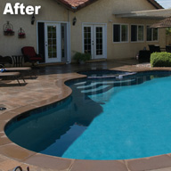 Swimming Pool Remodel After