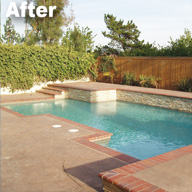 Swimming Pool Remodel After