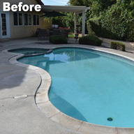 Swimming Pool Remodel Before