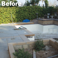Swimming Pool Remodel Before