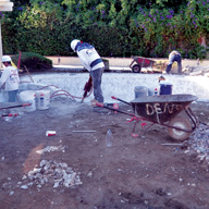 Swimming Pool Remodel Demolition